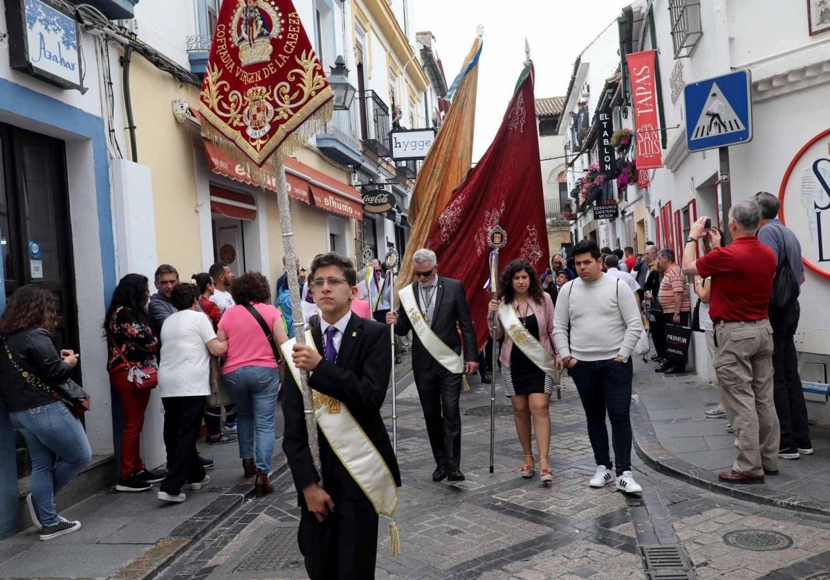 La Virgen de la Cabeza recorre las calles del casco histórico