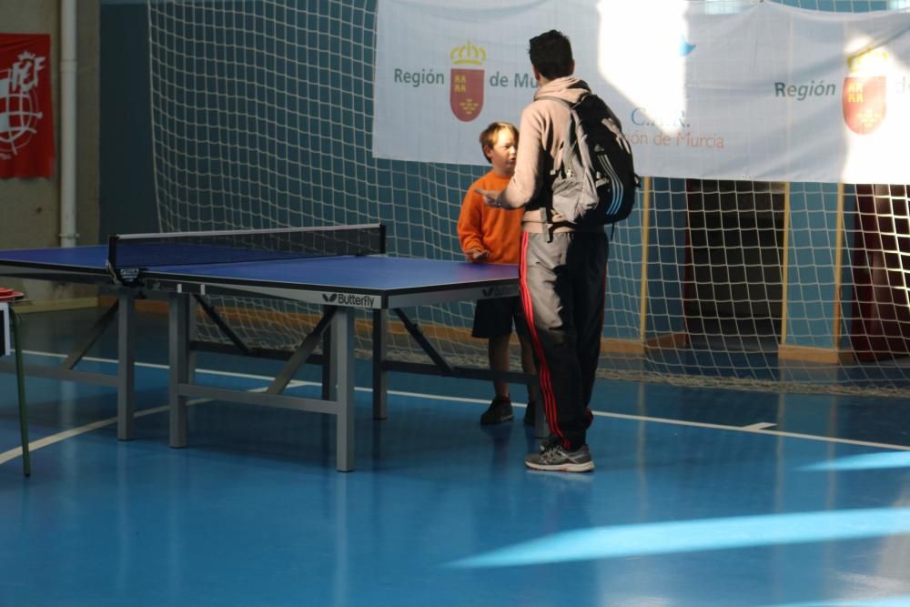 Final de tenis de mesa de Deporte en Edad Escolar