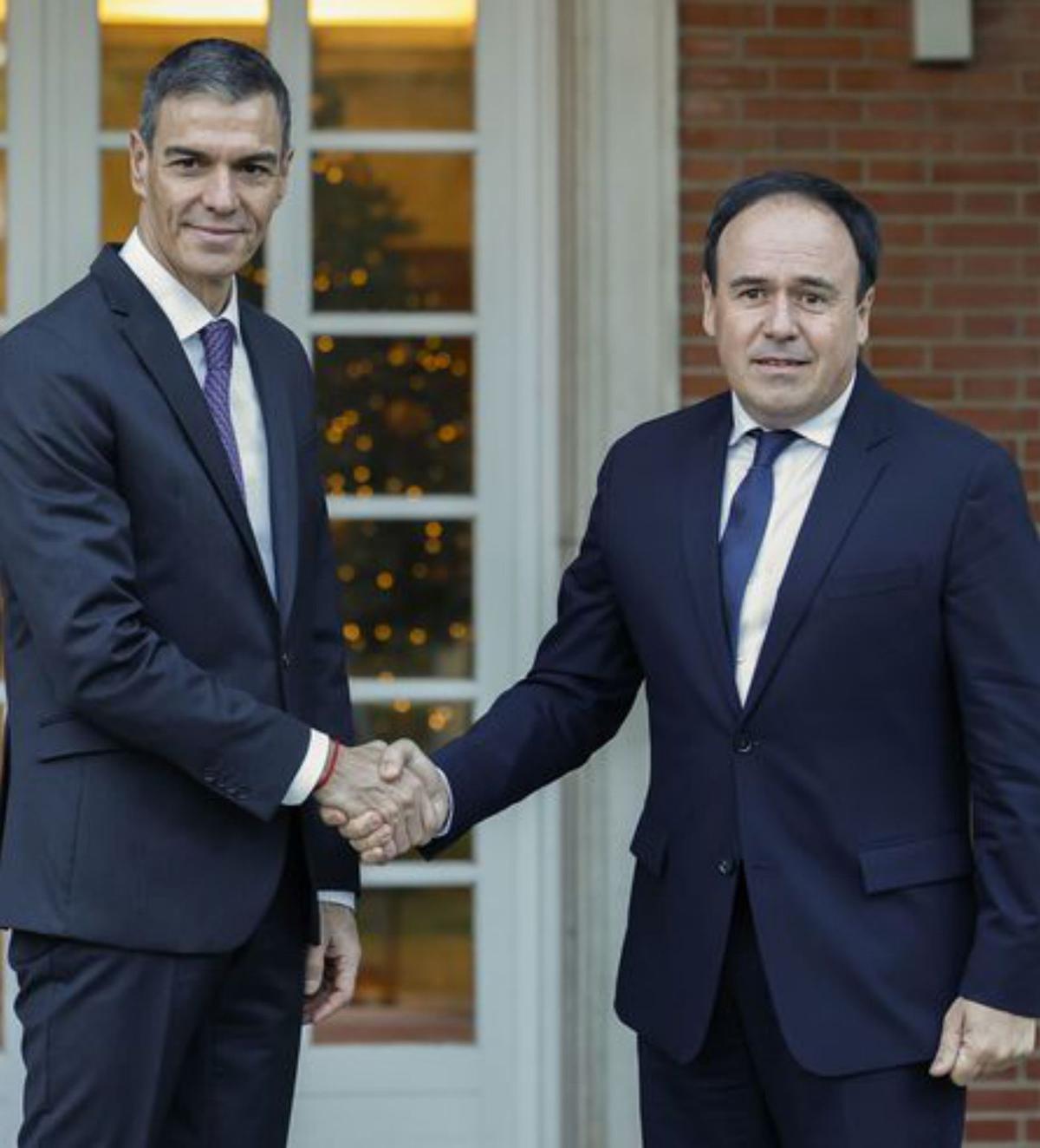 Llorca i Sánchez pacten una comissió mixta per a la dana del 2024