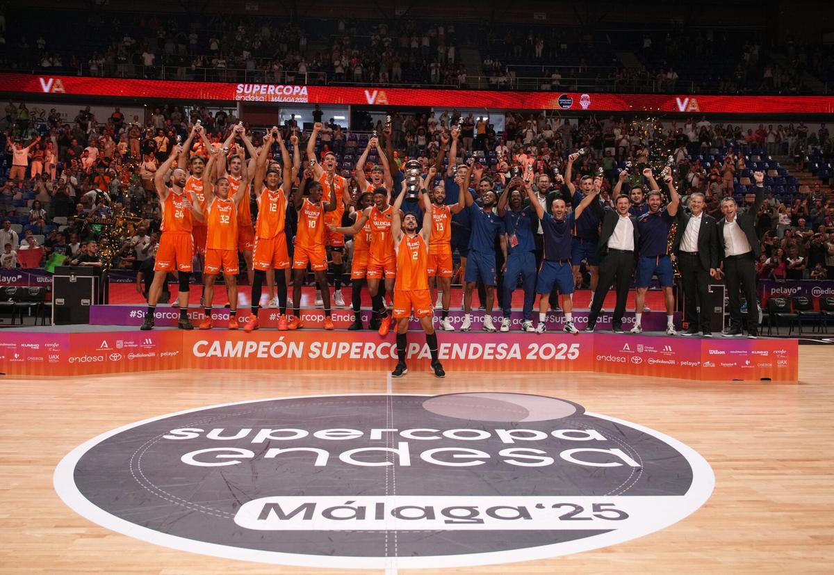 El Valencia Basket defenderá el título de campeón de la Supercopa