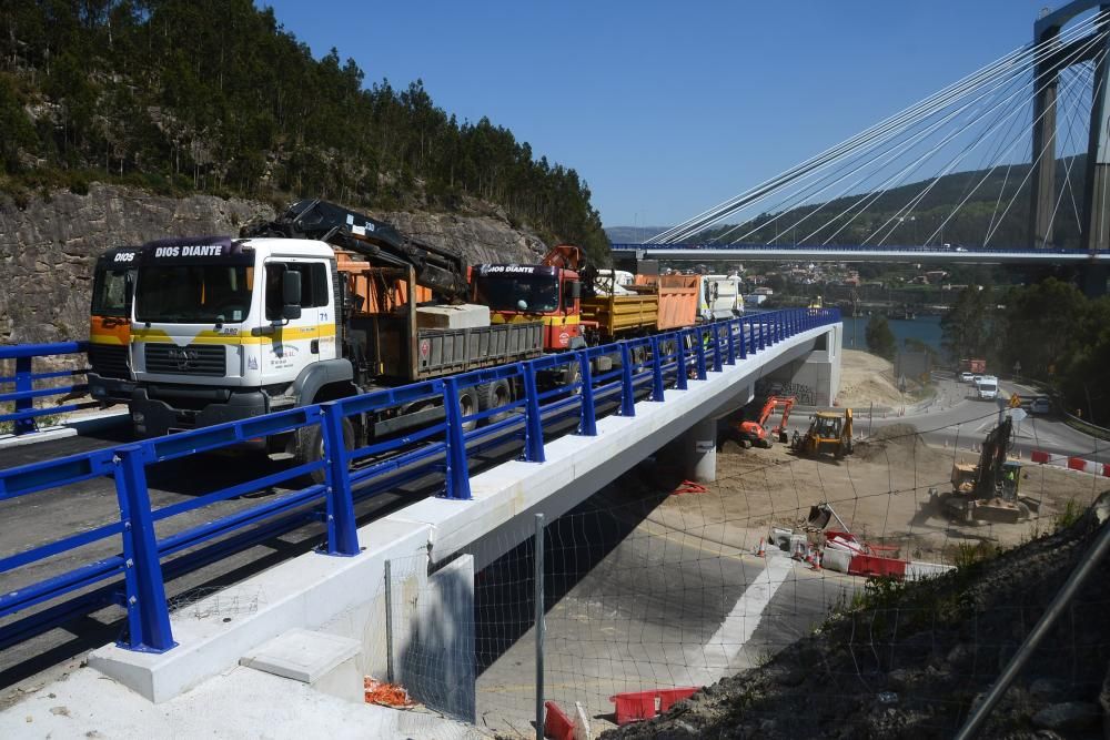 Exitosa prueba de carga en el viaducto de Rande