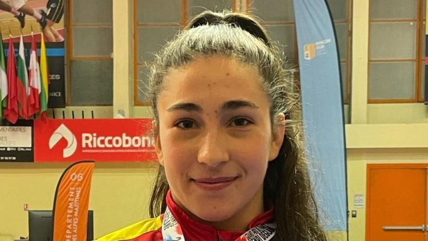 Nerea Pampín se cuelga el bronce en el Henry Deglane de Niza