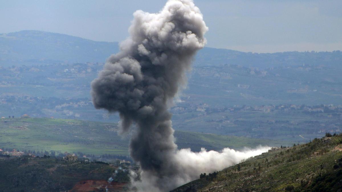 Israel ataca el sur de Líbano en respuesta al lanzamiento de los primeros cohetes desde diciembre