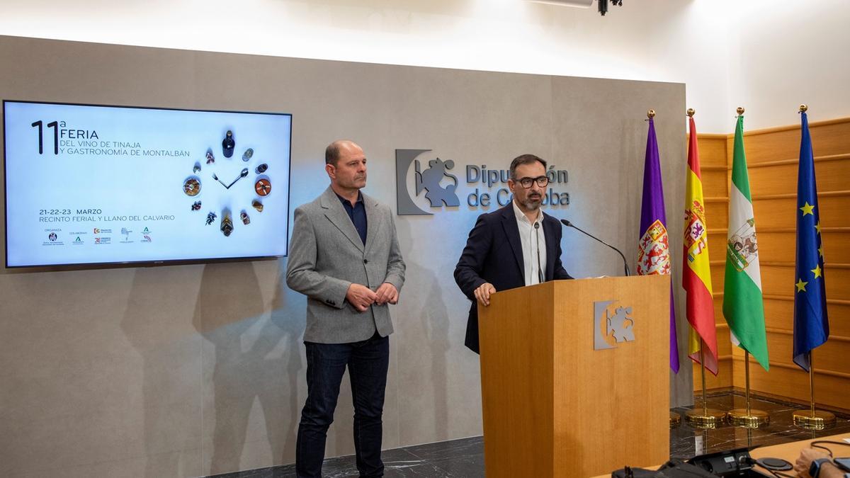Presentación de la 11ª Feria del Vino de Tinaja de Montalbán.