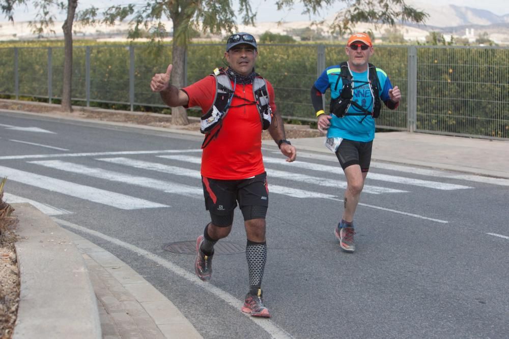 José Antonio Rejano, de Benidorm, fue el primero en completar los 104 kilómetros por el término de Elche