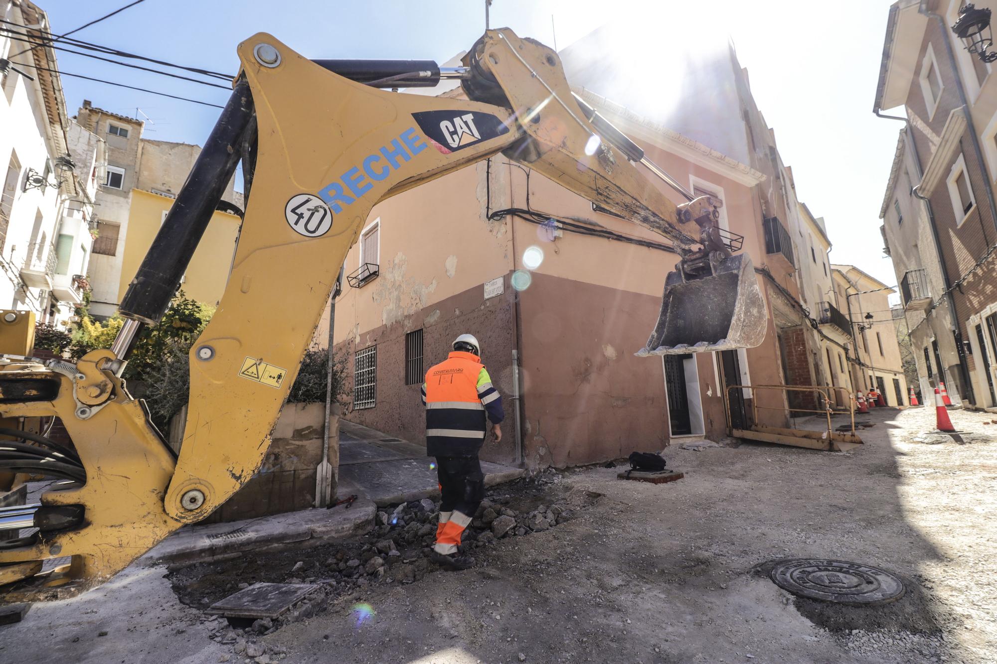 Ibi avanza en la primera fase para peatonalizar el casco antiguo