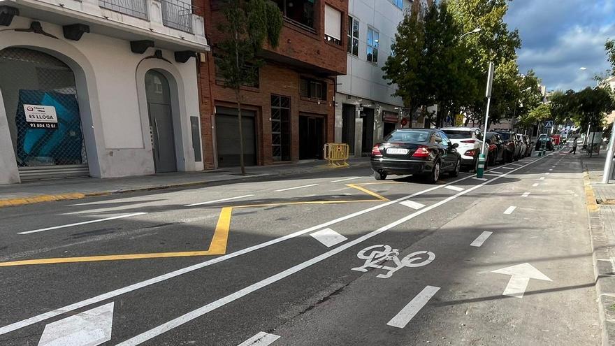 Igualada posa en servei un tram del nou carril bici que està fent