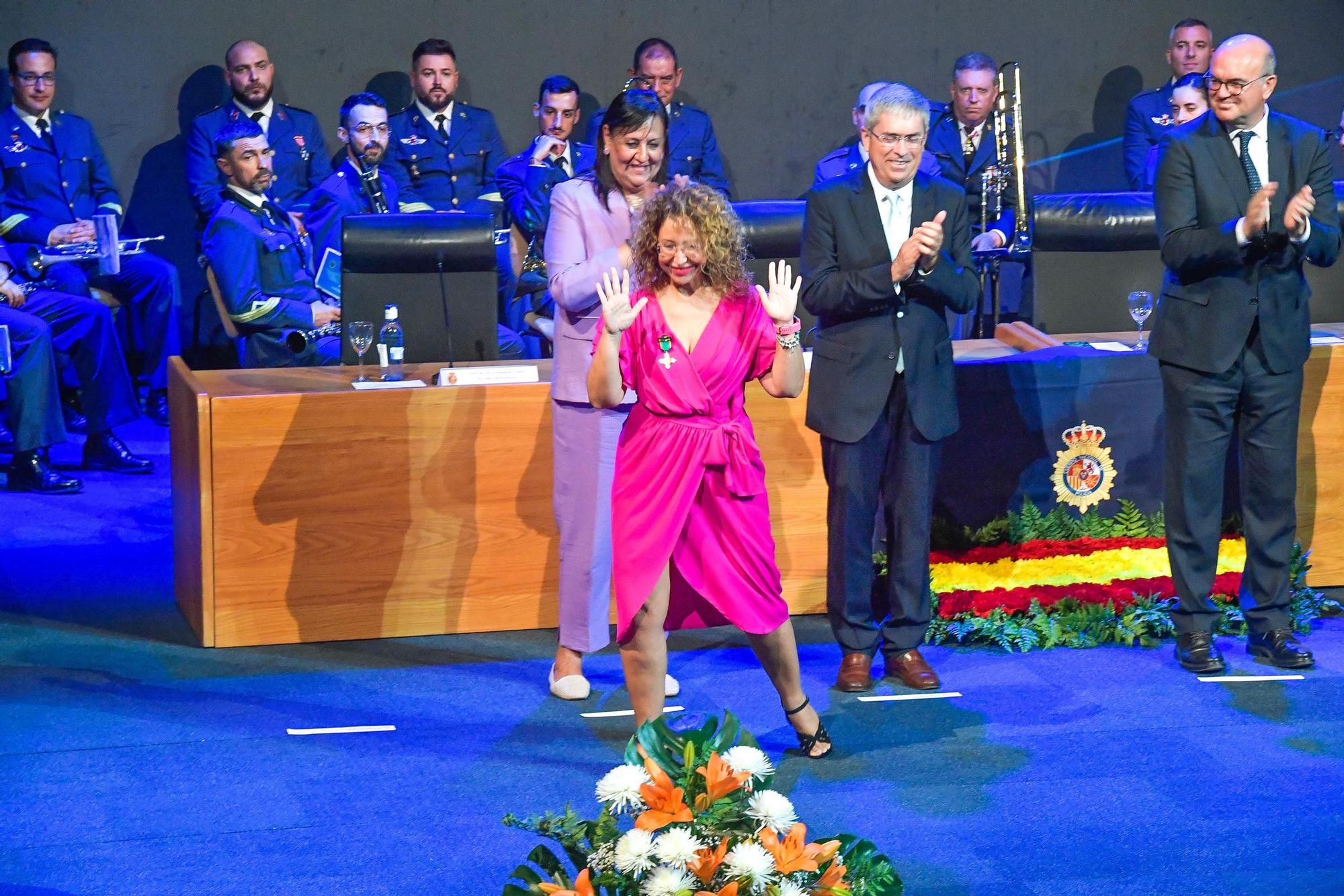 Acto del Día de la Policía en San Bartolomé de Tirajana