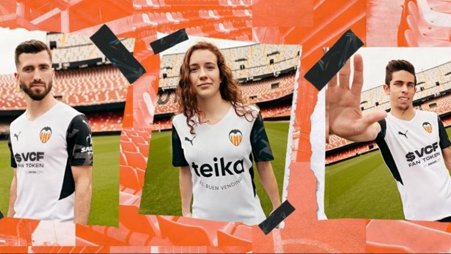 Camiseta Oficial Valencia cf