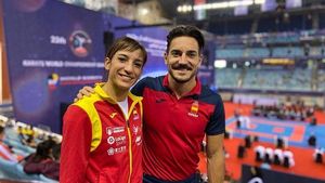Dos ors i una plata al Mundial de karate