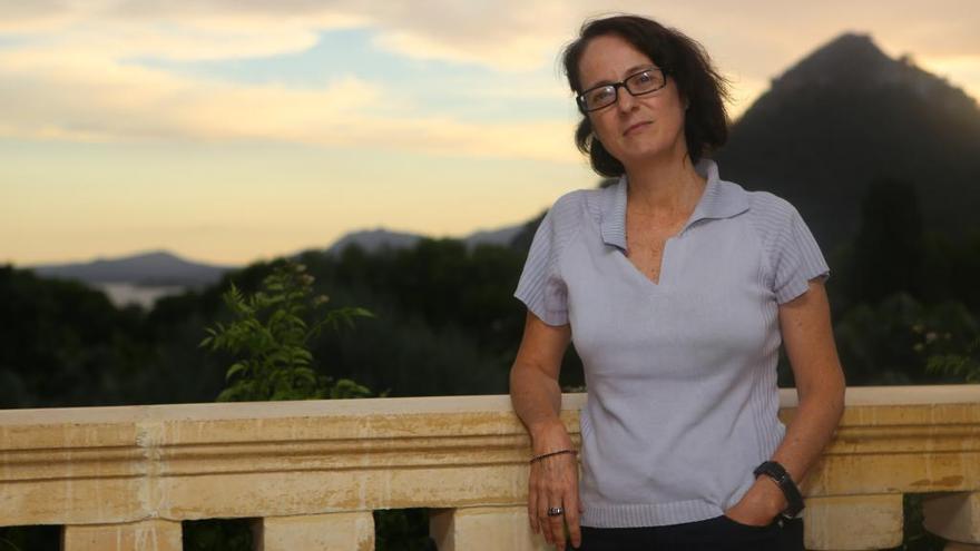 La escritora Marta Sanz, en Formentor.