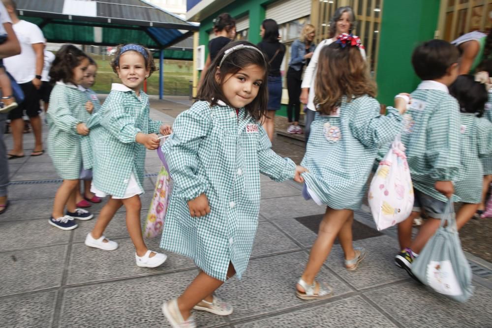 Los asturianos más jóvenes vuelven al cole