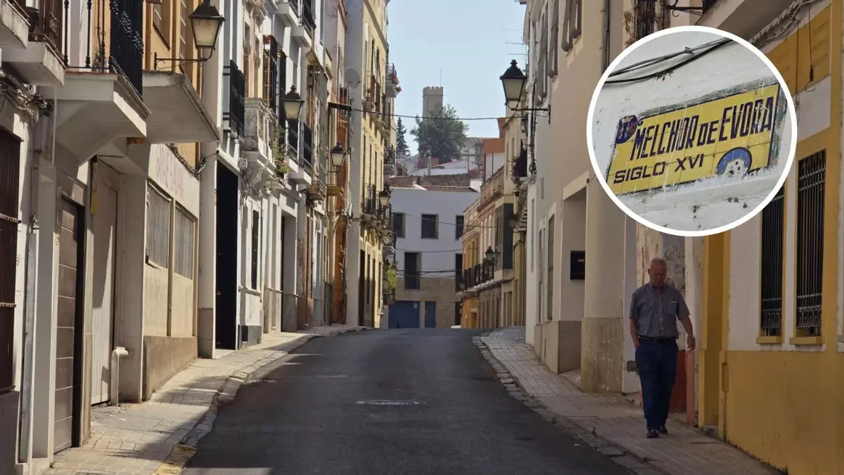 ¿Quién fue Melchor de Évora y por qué tiene una calle en Badajoz?