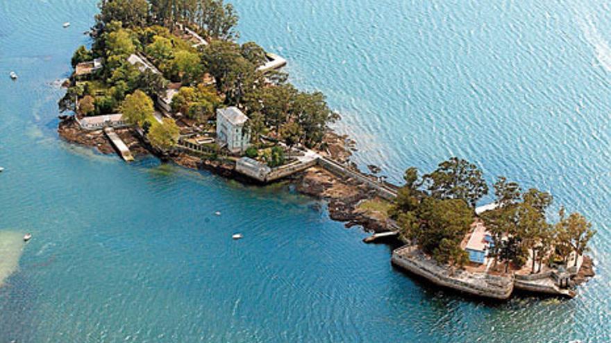 San Simón, una isla cargada de historia y hermosura