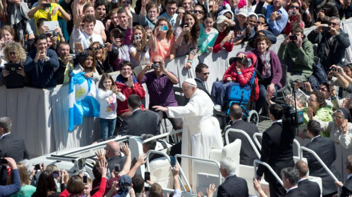 El papa Francisco ha presidido su segunda misa de Domingo de Resurrección