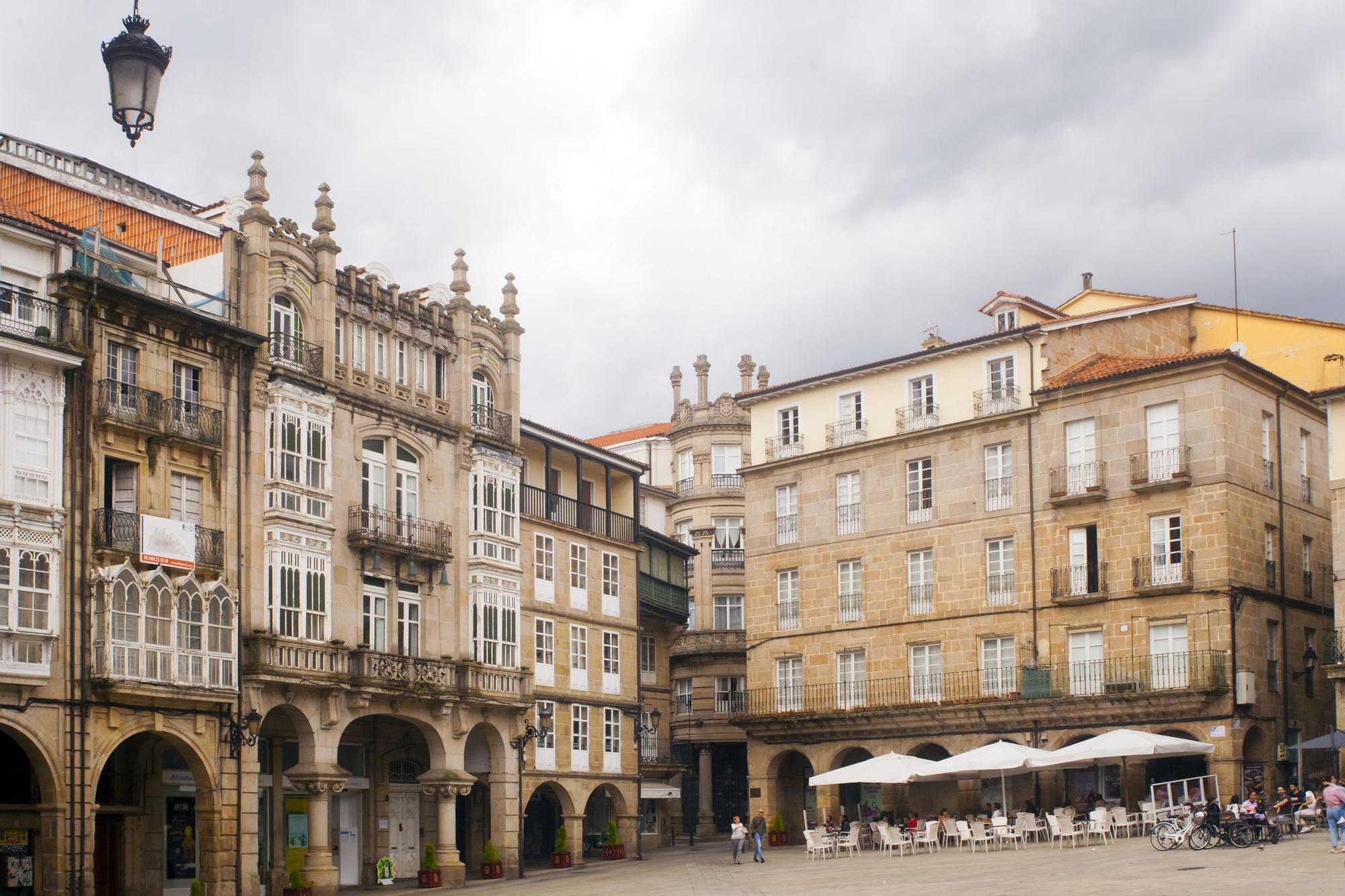 La Praza Maior de Orense es el centro neurálgico de la ciudad