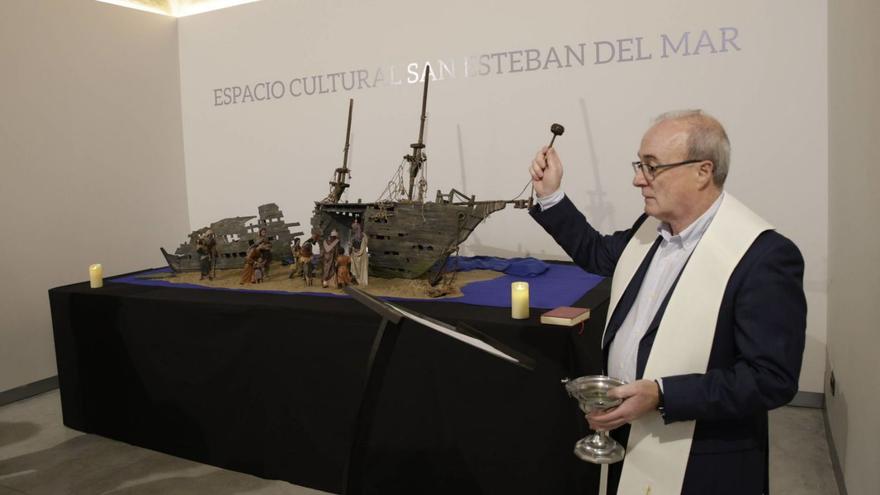 "El pesebre de los mares" ya se luce en la capilla de San Esteban del Mar