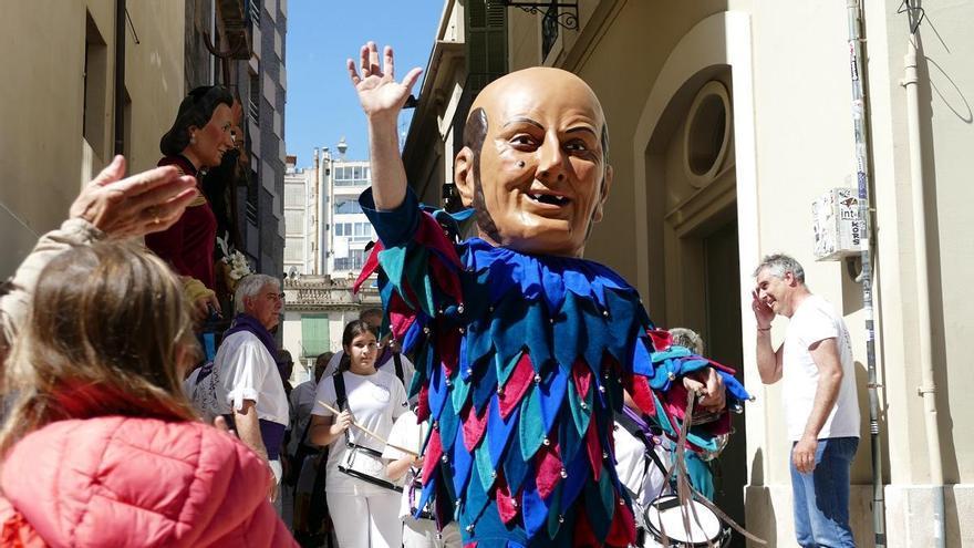 Els capgrossos Berruga i Borinot estan d'aniversari per les Fires de Figueres