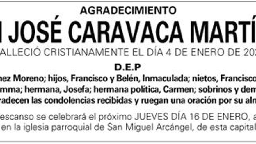 D. José Caravaca Martínez