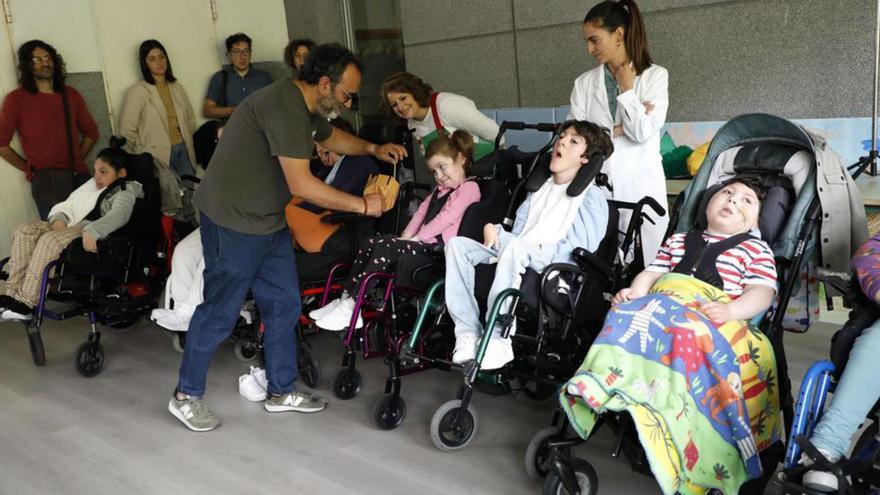 Una de las actividades de “Música a flor de piel”.   | //  A.H.