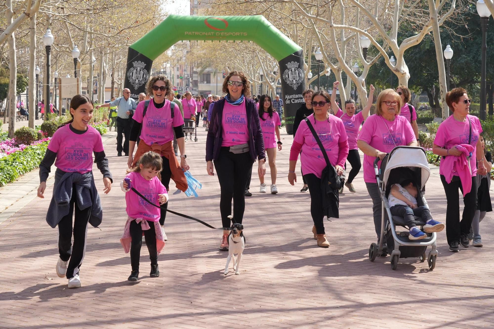 Todas las imágenes de la XVIII 'Cursa de les Dones' de Castelló