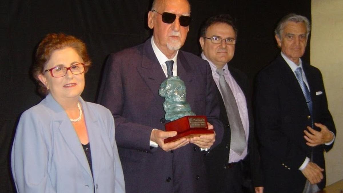 Juan José Avellán, durante una gala en Cieza