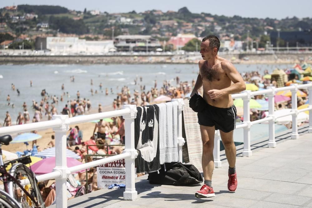 Ola de calor en Asturias