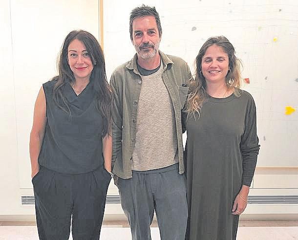 Arantxa Neyra, Neus Pastor y Manuel Villanueva.