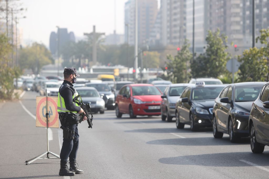 Controles en el cuarto cierre perimetral de la ciudad de València