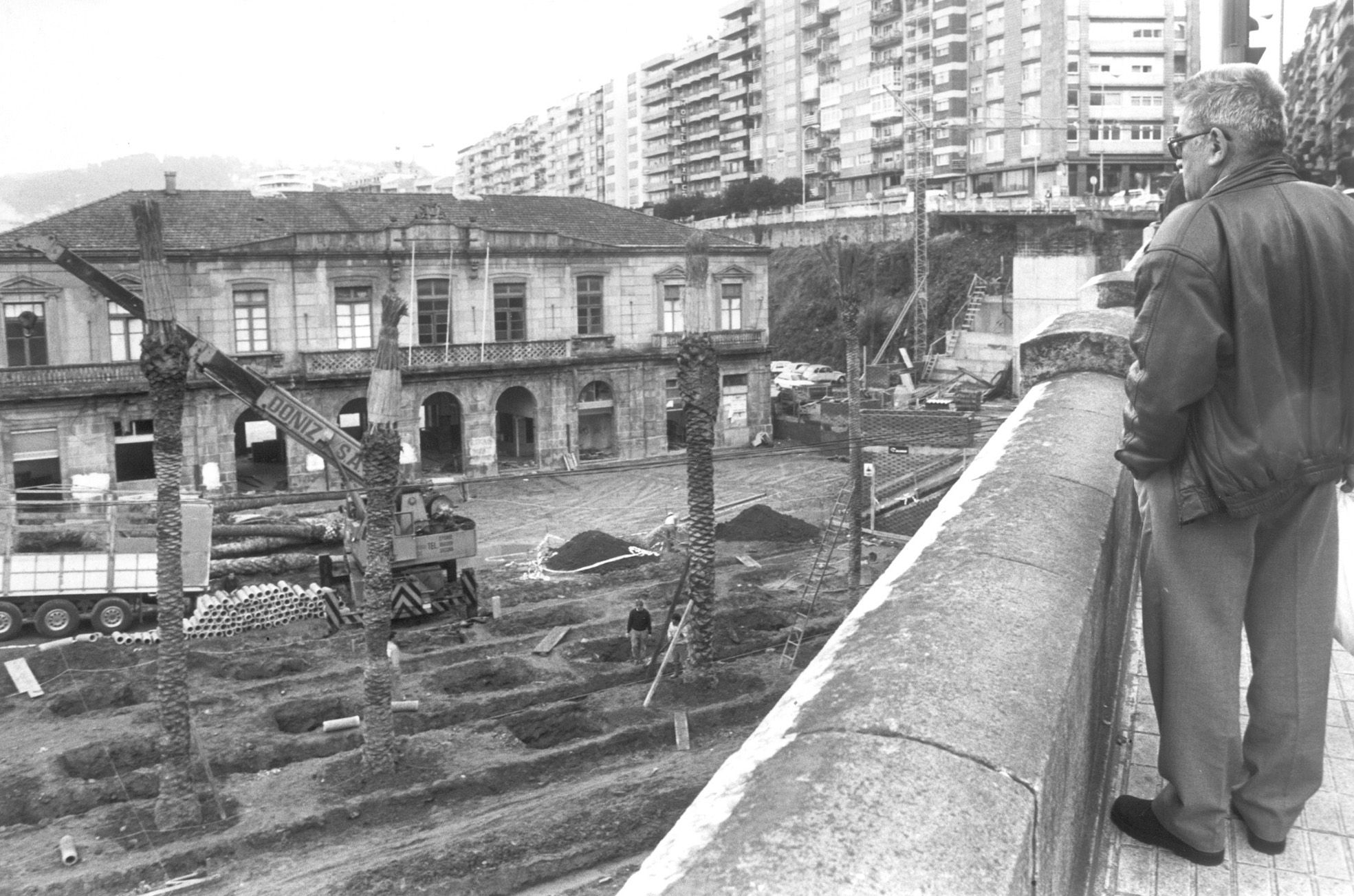 ¿Recuerdan la fachada de la original estación ferroviaria de Urzáiz?