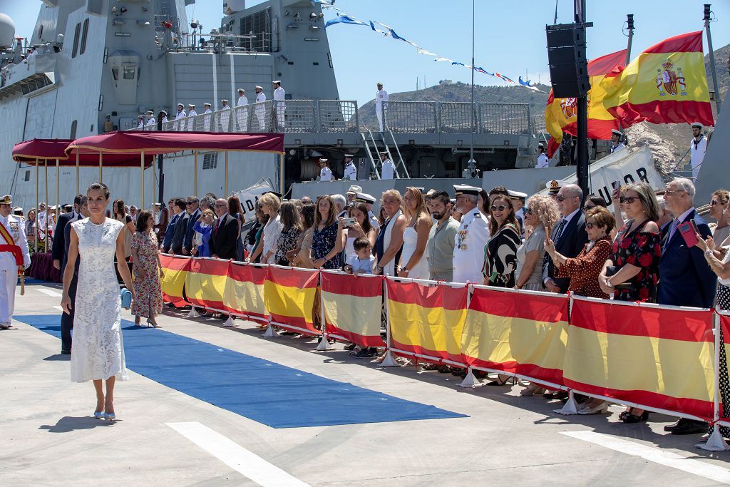 Así ha sido la visita de la reina Letizia a Cartagena