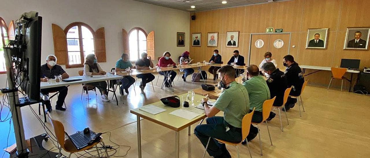 Reunión de la Junta Local de Seguridad de Sant Josep. | AYUNTAMIENTO SANT JOSEP