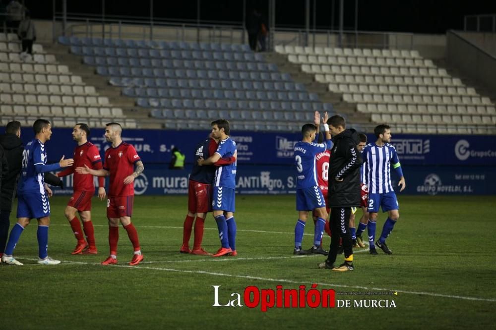 Partido entre el Lorca y el Osasuna