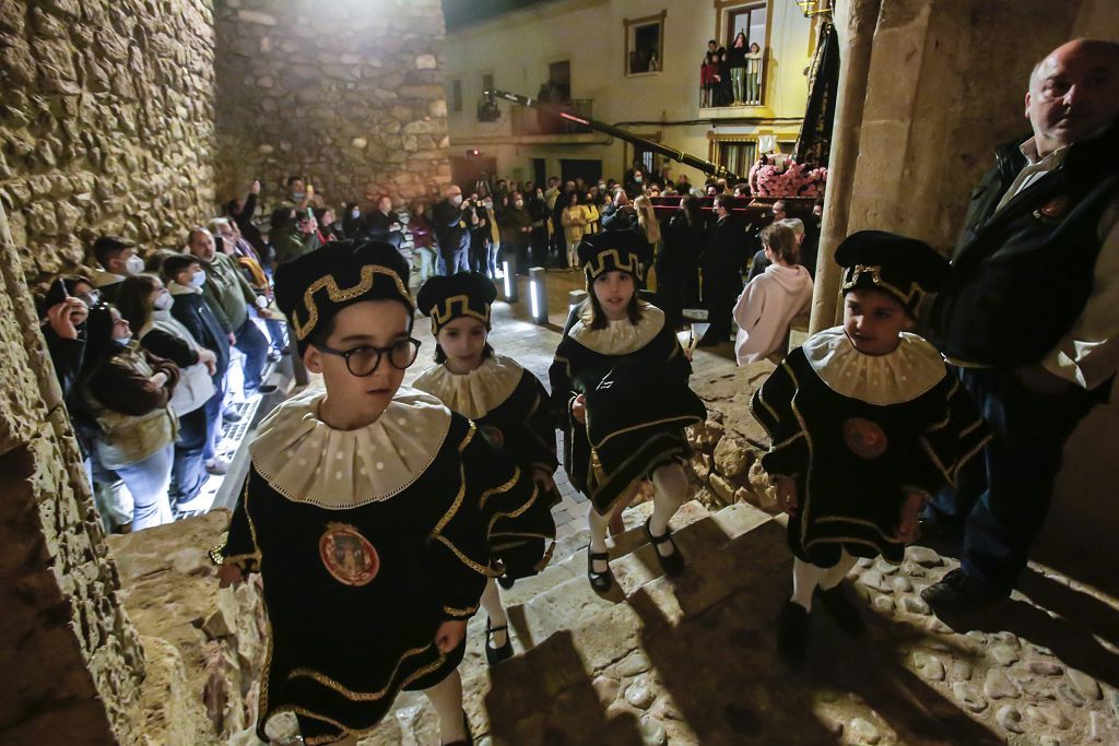 Semana Santa de Lorca 2022: Virgen de la Soledad del Paso Negro, iglesia y procesión