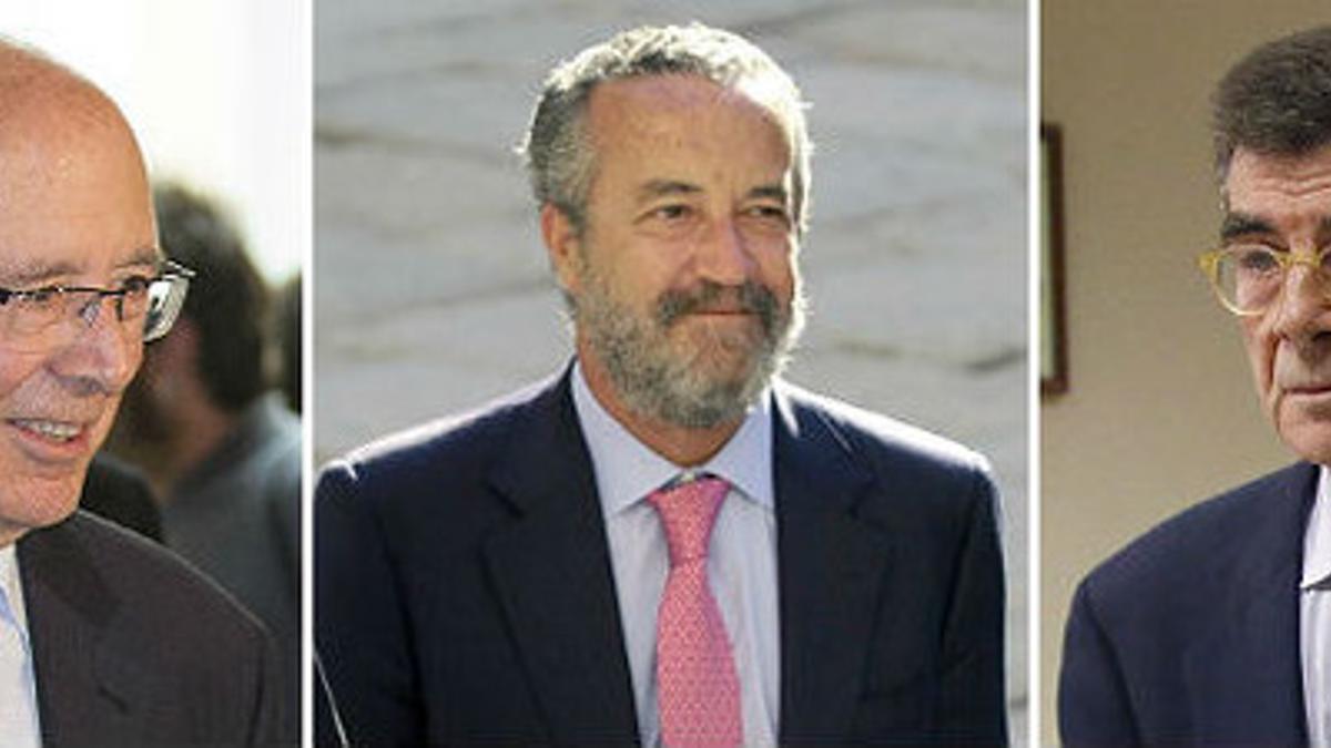 Joan Rigol, Pedro Arriola y José Enrique Serrano