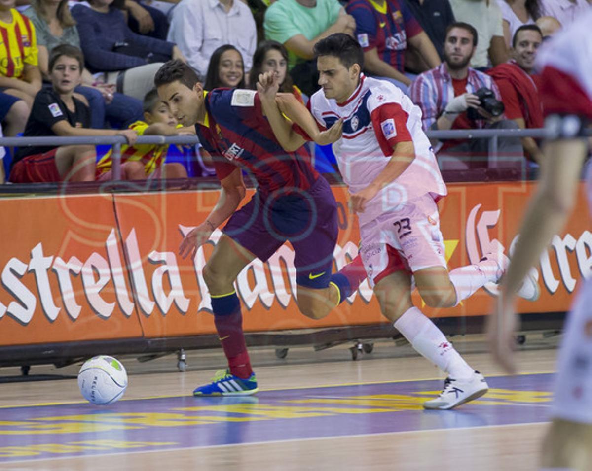 Barça,2 - Santiago Futsal,2