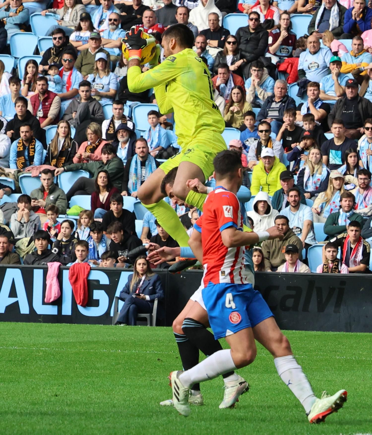 De la fiesta inicial a la decepción: las mejores imágenes del Celta-Girona