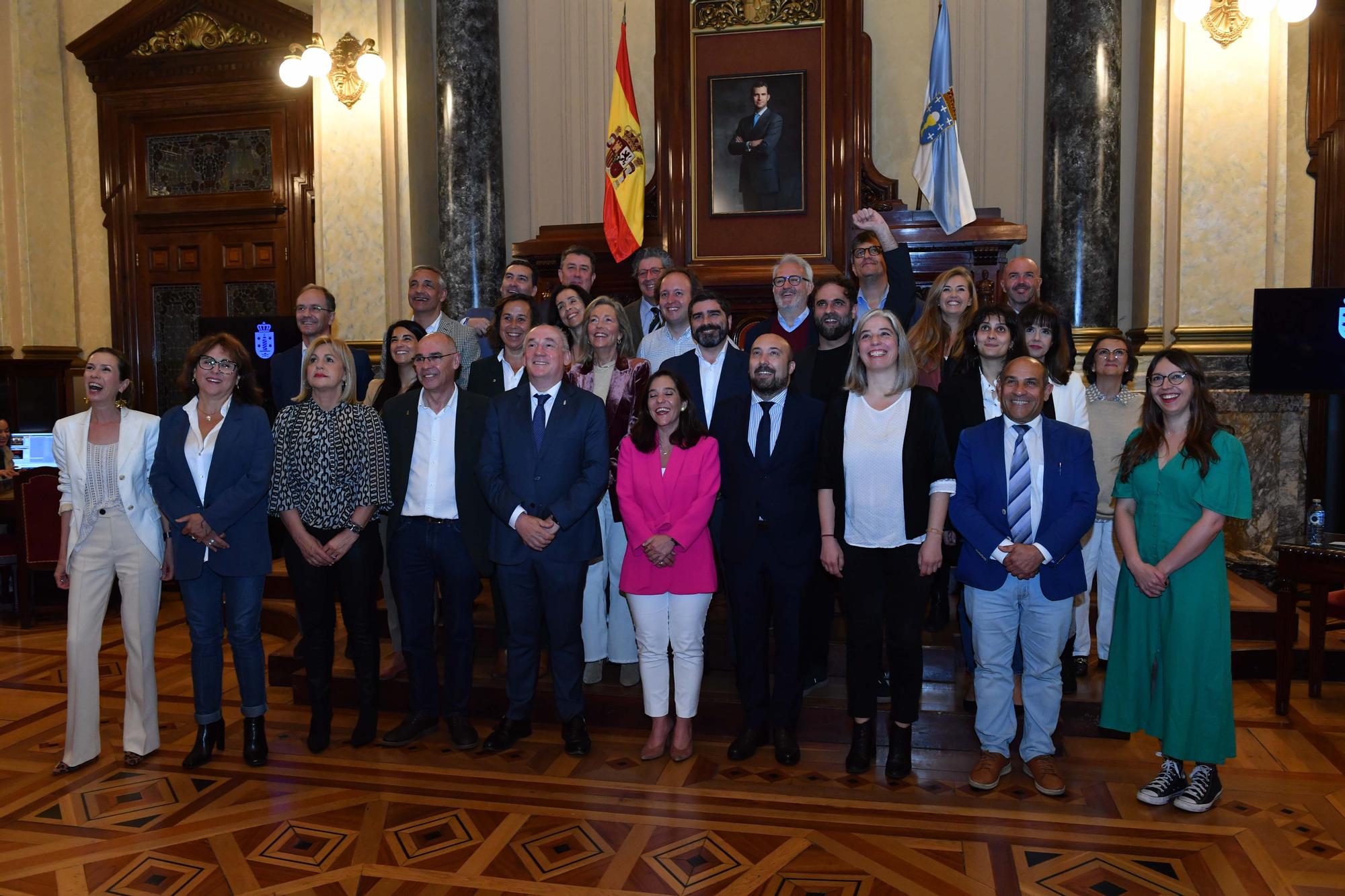 Pleno en A Coruña, el último de la legislatura antes de las elecciones municipales del 28-M