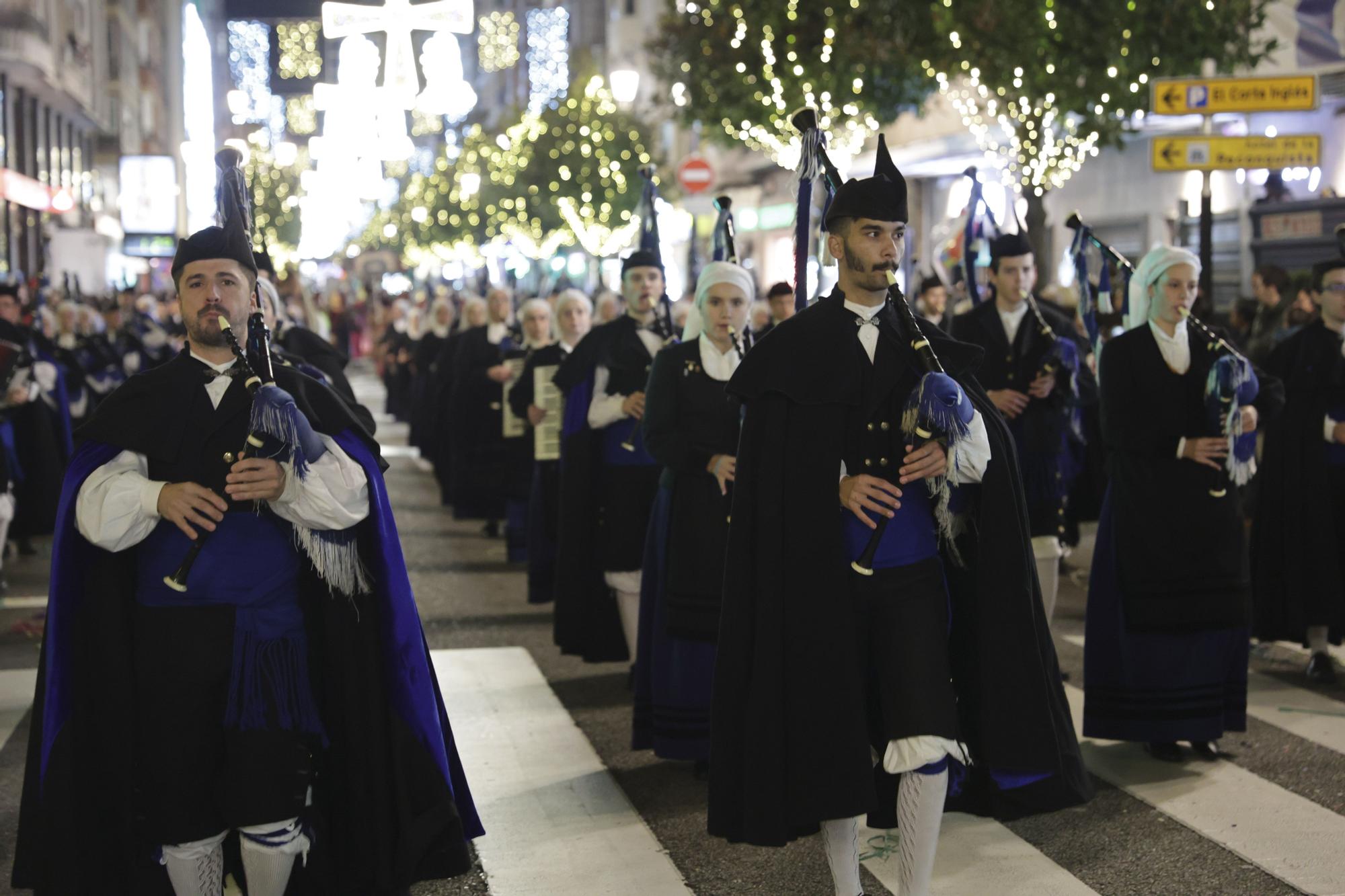 En imágenes: Así fue la multitudinaria cabalgata de Oviedo