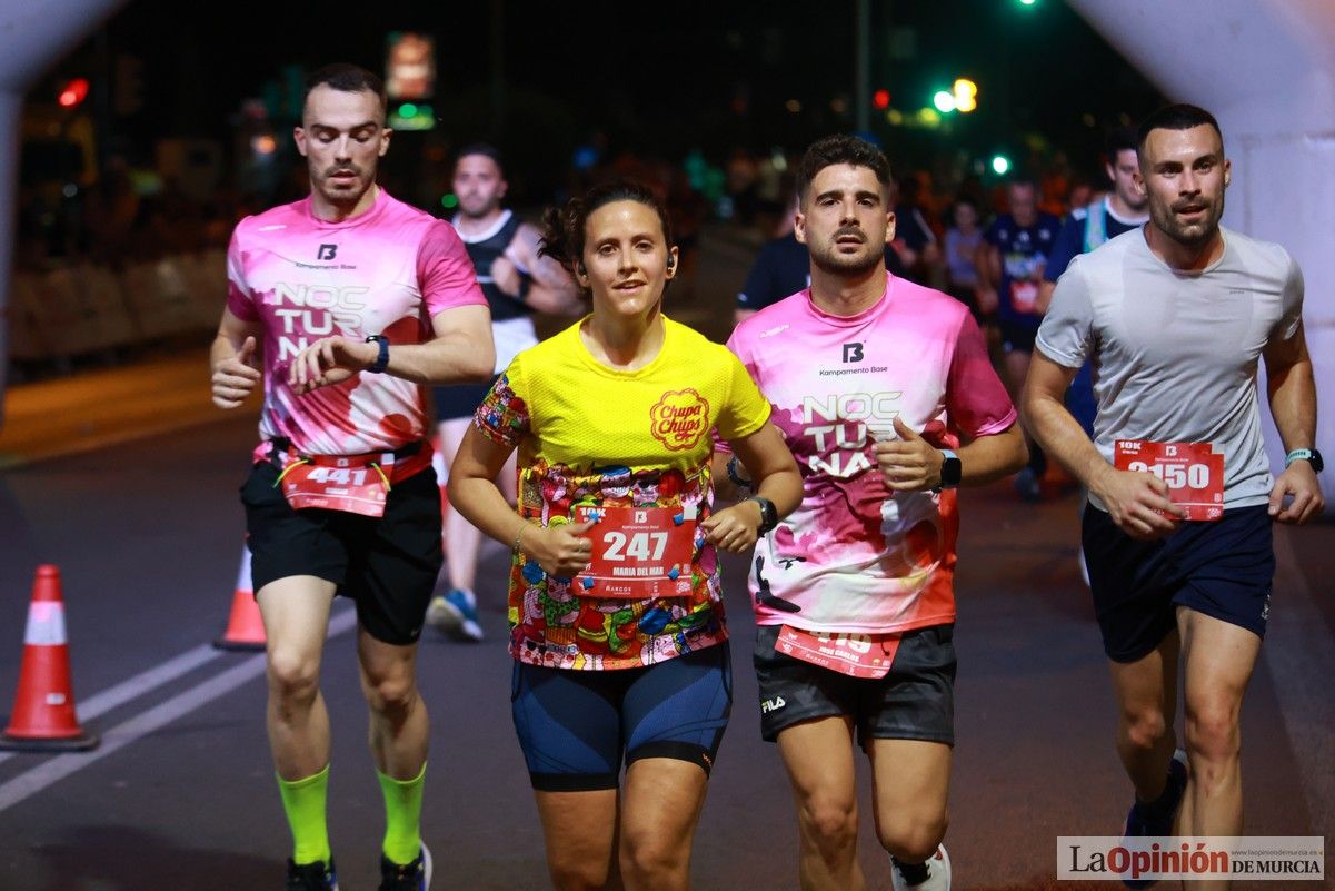 Las mejores imágenes de la carrera nocturna de Murcia