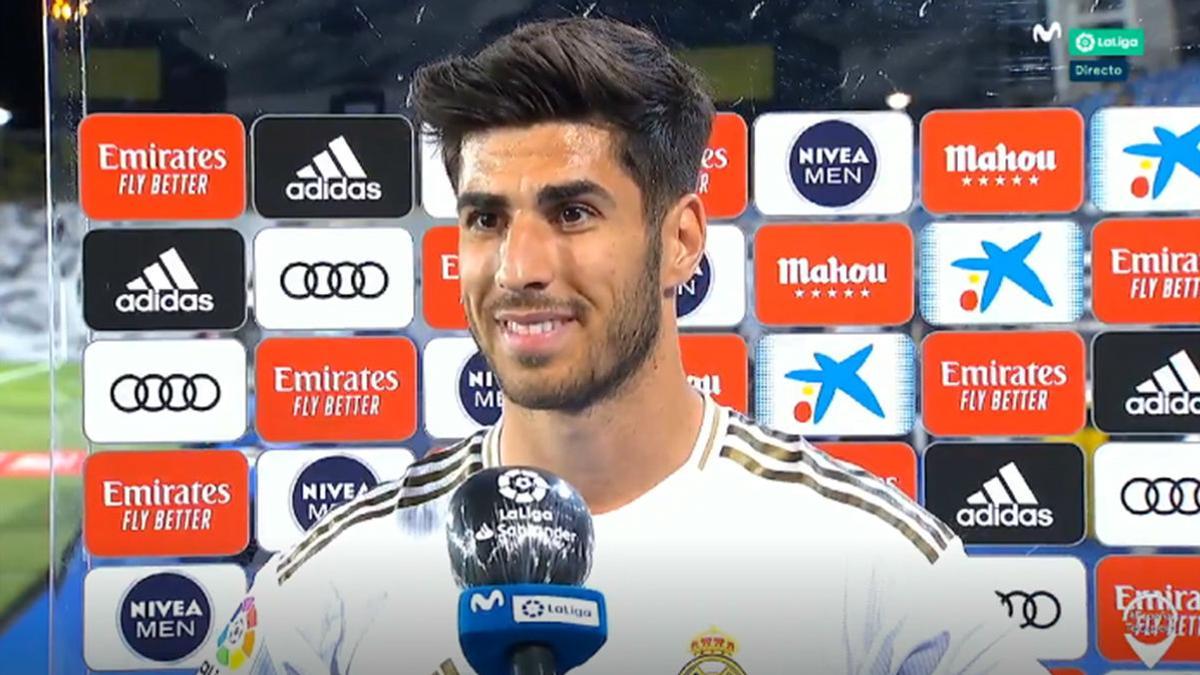 Asensio, tras 'debutar' y marcar ante el Valencia: "Siento mucha emoción y satisfacción"