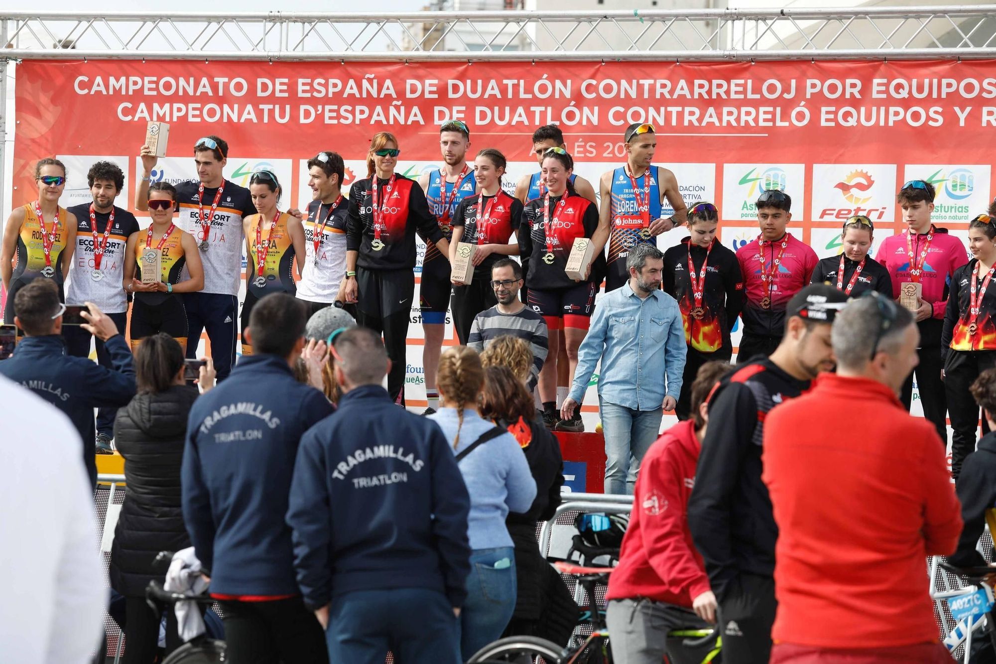 El duatlón de Avilés, en imágenes
