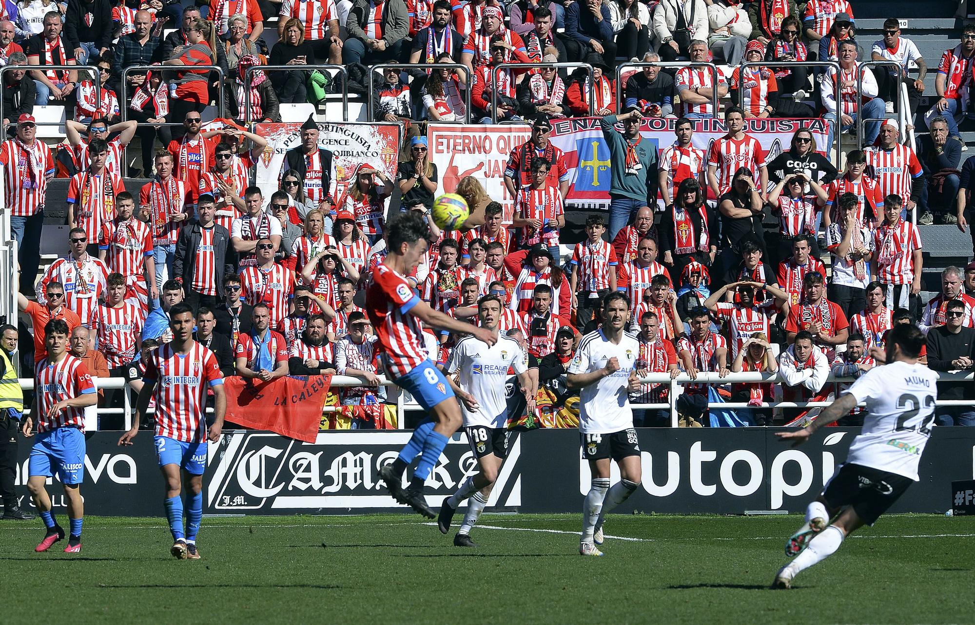 EN IMÁGENES: Así fue el encuentro entre el Burgos y el Sporting