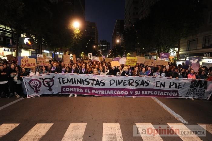 Día Internacional de la Mujer: Manifestación del 8M en Murcia