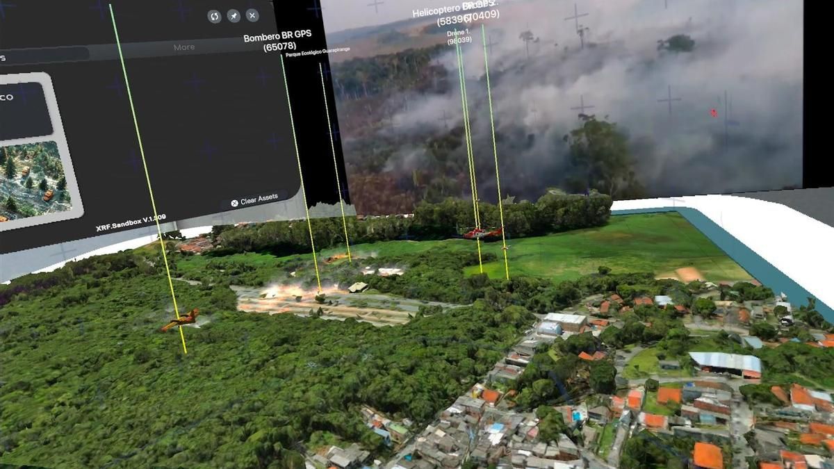 Tecnología de XRF que muestra información en 3D para gestionar una emergencia.