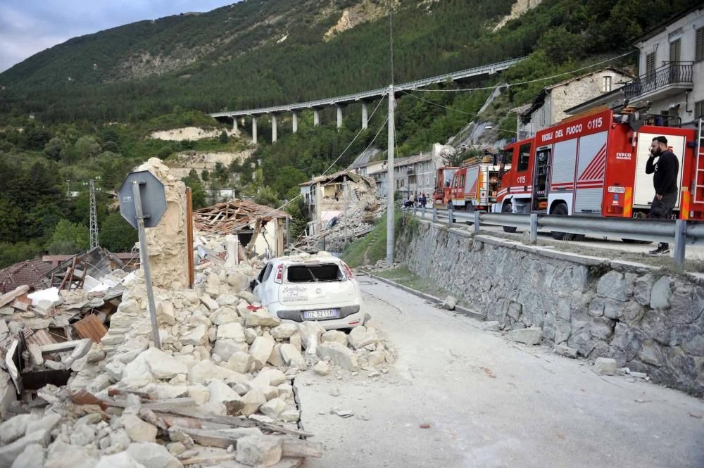 Terremoto en el centro de Italia