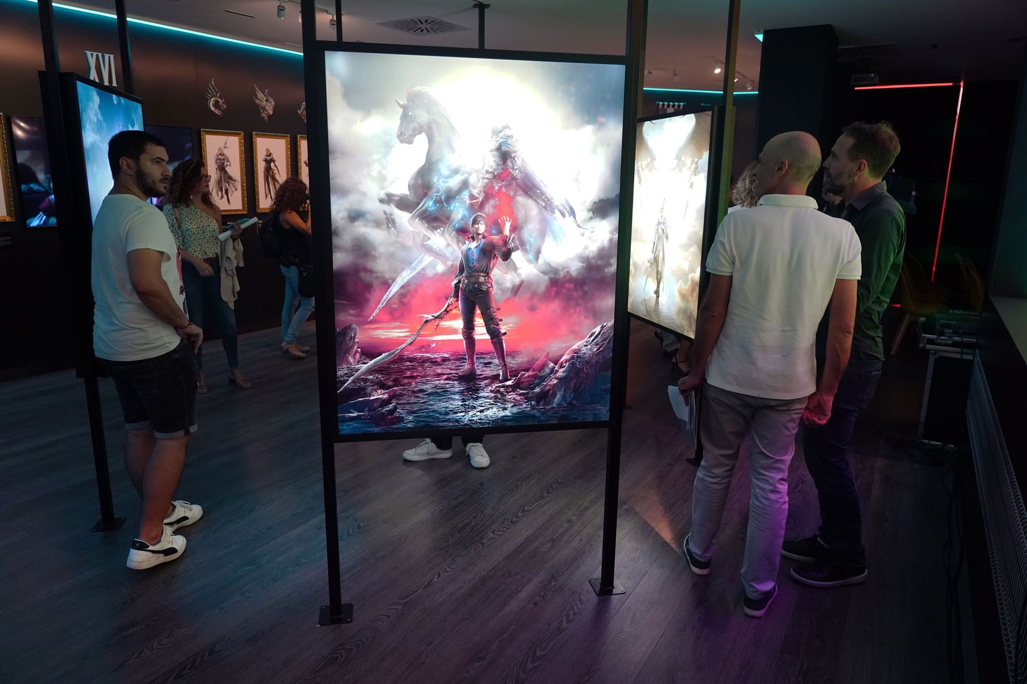 'Final Fantasy: The Exhibition', en el OXO Museo del Videojuego de Málaga.