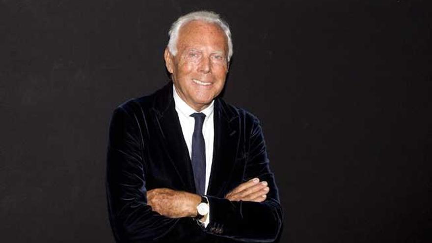 Giorgio Armani.