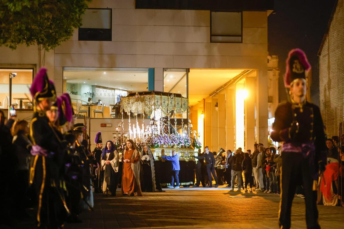 La procesión del Cabanyal de la Semana Santa Marinera de València recibe a la Cofradía de Sagunt "sin problemas" La procesión del Cabanyal de la Semana Santa Marinera de València recibe a la Cofradía de Sagunt "sin problemas"