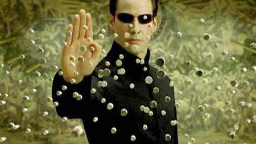 Keanu Reeves, en &#039;Matrix&#039;.
